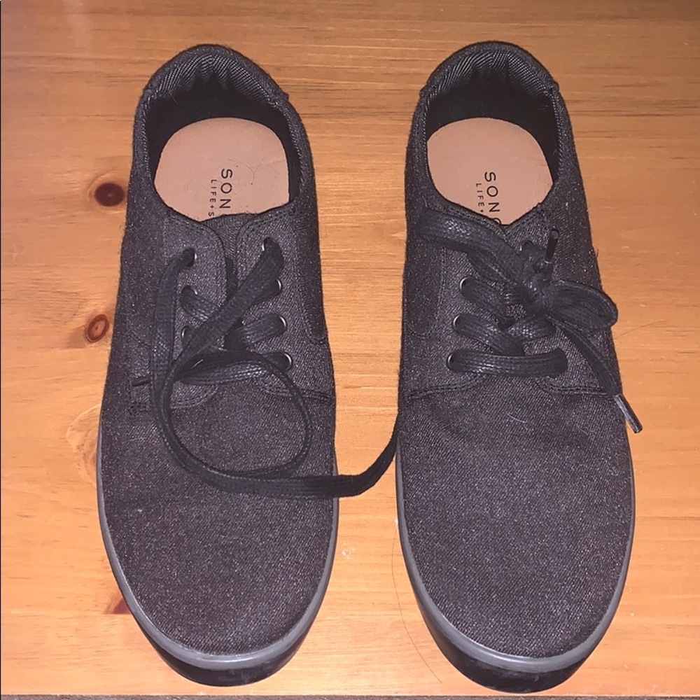 Sonoma Men’s Gray Dress Shoes w/ Laces